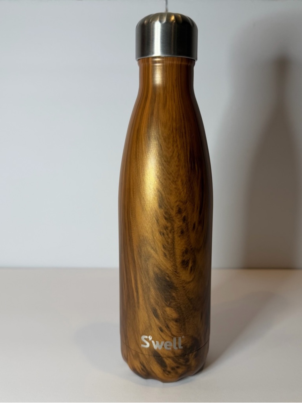 Swell Teakwood 17 oz Insulated Stainless Steel Water Bottle In Wood Pattern